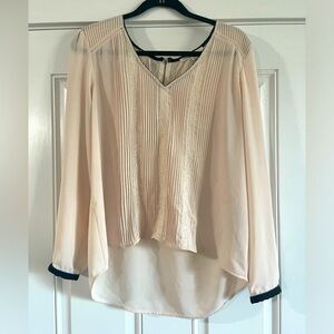 Cream Silky Blouse